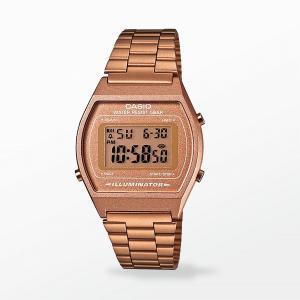 腕時計 チープカシオ ユニセックス CASIOスタンダード B640WC-5AJF ブラウン Gift box入り