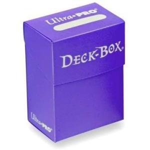 新品 TC UltraPRO デッキボックス(Purple) (ウルトラプロ) トレカ サプライ　