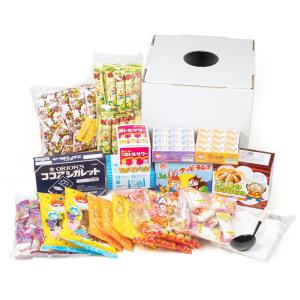 お菓子つかみ取り＆お菓子すくいセット お菓子景品約100回分付き(箱・お玉・持ち帰り用袋・お菓子景品約600個) パーティー お祭り 縁日 露店 駄菓子｜papyrus-two