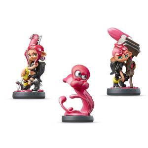 amiibo トリプルセット ［タコガール／タコ／タコボーイ］ (スプラトゥーンシリーズ) 新品 NSW (NVL-E-AE3E)｜papyrus-two