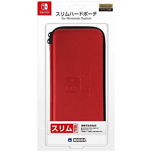 スリムハードポーチ for Nintendo Switch レッド 新品 (NSW-009) NSW