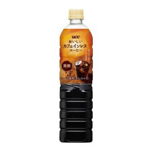 ＃ ボトルコーヒー ＵＣＣ上島コ−ヒ− ＃おいしいカフェインレスコーヒー　無糖　900ml×12本 504335
