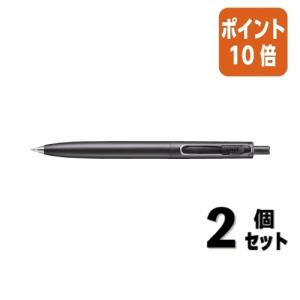 ■２点セット☆ポイント10倍■ボールペン（ゲルインク） 三菱鉛筆 ユニボールワンＦ　０．３８ｍｍ　黒インク　黒軸 UMNSF38F-24｜papyruscompany