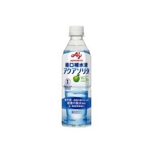 飲料用品 味の素 ＃アクアソリタ　経口補水液　りんご風味　５００ｍｌ×２４本 861347