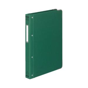 コクヨ バインダーＭＰ　カラー布貼りタイプ　　Ｂ５縦　２６穴　角金付約１００枚収容　緑