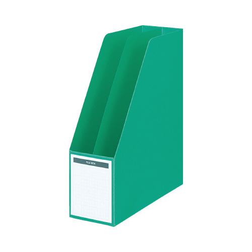 ファイルボックス コクヨ ファイルボックス　Ｂ５縦　仕切板・底板付　収容８０ミリ　緑 フ-452NG