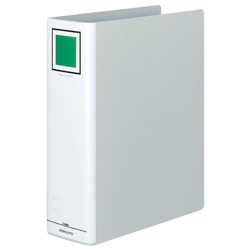ファイル コクヨ チューブファイル＜エコ＞　Ａ４縦　８０ミリとじ　２穴　シルバー フ-E680C