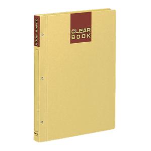 コクヨ クリヤーブック　クラフトタイプ　　Ａ４縦　固定式２０枚ポケット ラ-370
