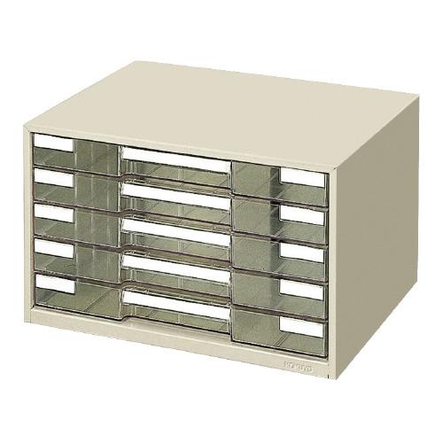レターケース コクヨ レターケース透明プラスチック　引出しタイプＢ４ヨコ　５段 LC-YBG5M