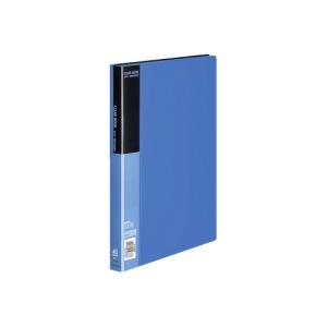コクヨ クリヤーブック　Ａ４縦　固定式４０枚ポケット　青 ラ-B40B｜文具屋さん