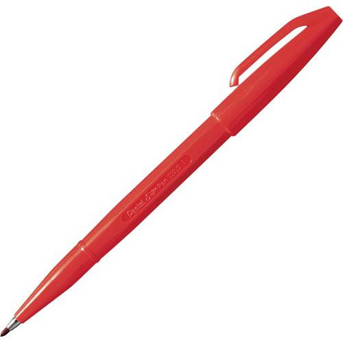 水性ペン ぺんてる サインペン　赤 S520-BD