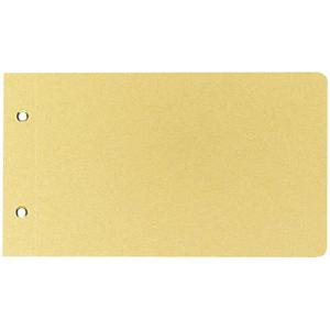 コクヨ 綴込表紙Ｃ　振替伝票サイズ　２穴　クラフトタイプ