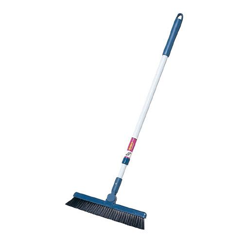 テラモト 伸縮柄自在ほうき　本体　Ｗ３００×８７０〜１４００ｍｍ CL-884-130-0