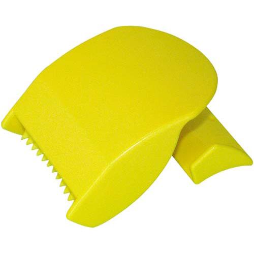 積水テクノ商事 クラフトテープ専用カッター　Ｗ６０×Ｄ８０×Ｈ３０ｍｍ　イエロー KTC01Y