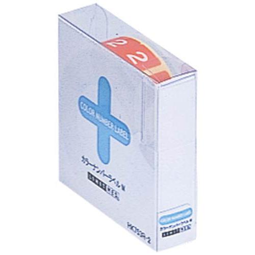 リヒトラブ カラーナンバーラベル　ロールタイプ　　２　３００片 HK753R-2