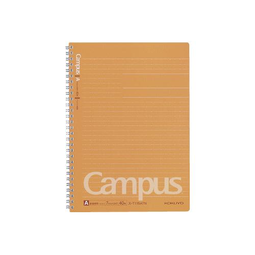 ノート コクヨ キャンパスツインリングノート　ドット入　セミＢ５（６号）罫幅７ｍｍ２９行　４０枚 ス...