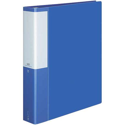 コクヨ　クリヤーブック　替紙式　　ＰＯＳＩＴＹ　 　Ａ４　縦 ブルー　P3ラ-L740NB