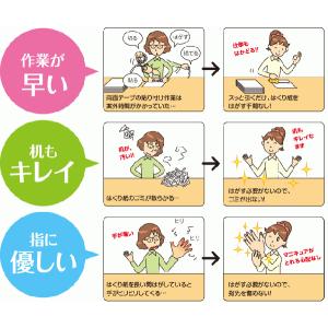 コクヨ 両面テープ ラクハリ 強力貼る リフィ...の詳細画像2