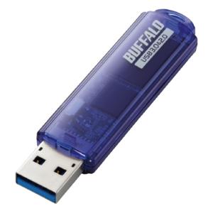 BUFFALO バッファローUSBメモリー USB3.0 16GB ブルー  RUF3-C16GA-BL｜papyruscompany