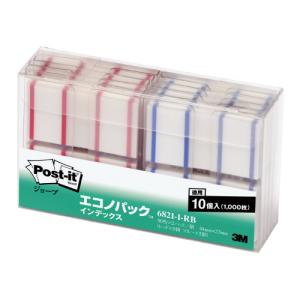3M スリーエム 6821-1-RB ポストイット ジョーブ インデックス（ハーフ