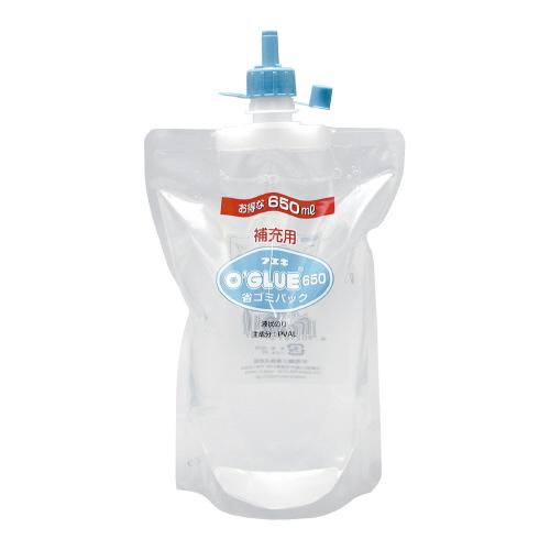 液体のり 不易糊工業 オーグルー倒立タイプ　詰替用　６５０ｍｌ GHS65