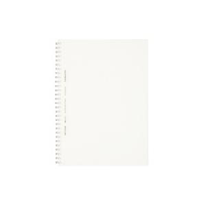 ノート コクヨ ソフトリングノート　方眼ドット罫　セミＢ５（６号）　８０枚　透明 ス-SV508WT...