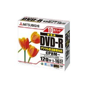 三菱ケミカルメディア Ｖｅｒｂａｔｉｍ　録画用ＤＶＤ−Ｒ　１０枚 VHR12JPP10