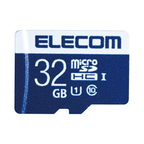 エレコム データ復旧マイクロＳＤＨＣカード　ＵＨＳ−Ｉ　Ｕ１　４５ＭＢ／ｓ　３２ＧＢ MF-MS03...