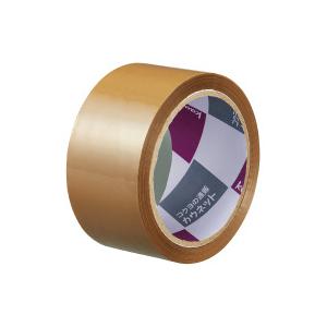 カウネット ＰＰテープ　中梱包用　茶色　４８ｍｍ×５０ｍ　５巻 4243-3392