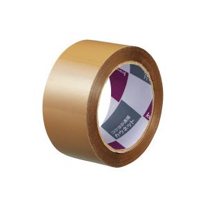 カウネット ＰＰテープ　重梱包用　茶色　５０ｍｍ×５０ｍ　５巻 4111-0171
