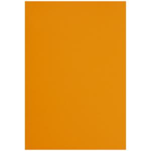 カウネット 色画用紙　八つ切　山吹色　１０枚 4212-2906