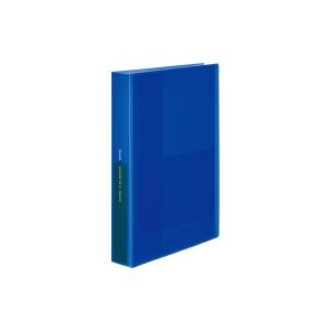 コクヨ クリヤーブック　Ｇｌａｓｓｅｌｅ　　　固定式　Ａ４・１００枚・ブルー