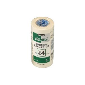 ニトムズ 建築塗装用マスキングテープS 24mm×18m J8103 ニトムズ 建築塗装用マスキングテープS 24mm×18m J8103