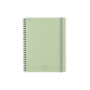 ノート コクヨ ソフトリングスーファ　４ミリ方眼Ａ５変形８０枚グリーン ス-SV738S4-G