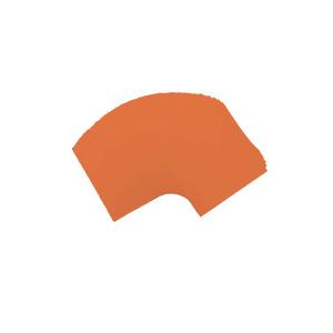 FUN 単色いろがみ100枚 橙 15×15c...の詳細画像1