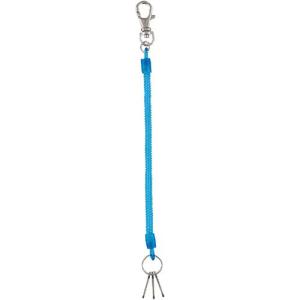 レイメイ藤井 コイルキーチェーン　全長２５ｃｍ　ブルー GLK253A