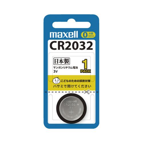 マクセル マクセル　コイン形リチウム電池　ＣＲ２０３２ CR2032-1BS