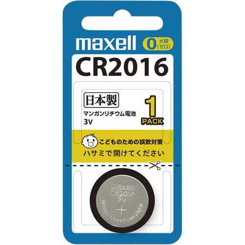 マクセル マクセル　コイン形リチウム電池　ＣＲ２０１６ CR2016-1BS