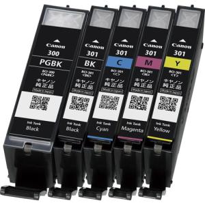 CANONインクタンク PIXUS5色マルチパックBCI-301+300/5MP PIXUS CANON／キヤノン インクタンク BCI-301（BK/C/M/Y）+BCI-300 5色
