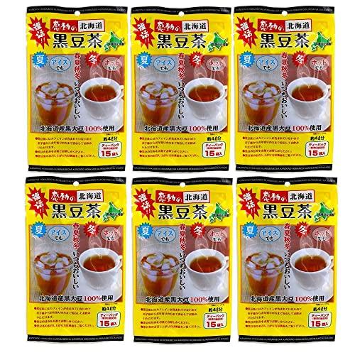 中村食品 感動の北海道 黒豆茶 30g×6袋セット コースターおまけ付き【在庫あり】