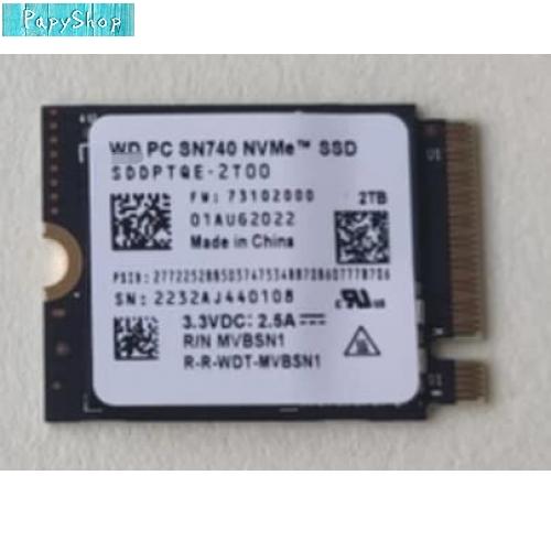 SANEI Impoet WD SN740 2TB SSD PC M.2 2230 30mm PCI...