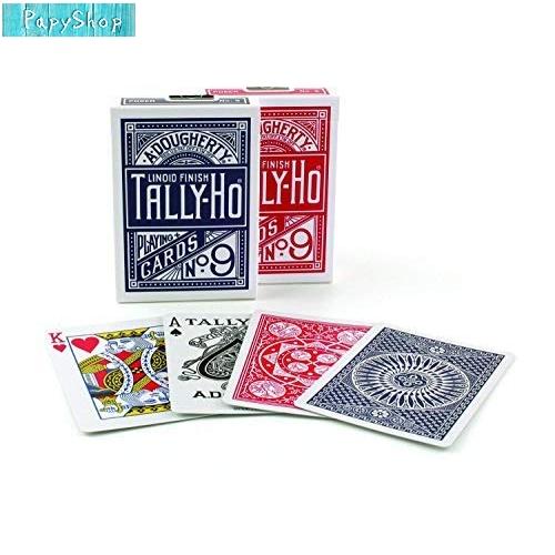 TALLY-HO(タリホー) CIRCLE BACK(サークルバック) トランプ 赤 ポーカーサイズ