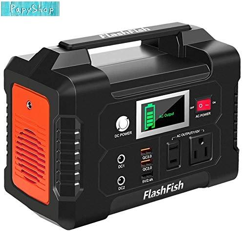 FlashFish ポータブル電源 大容量 小型発電機 40800mAh/151Wh AC(200W...
