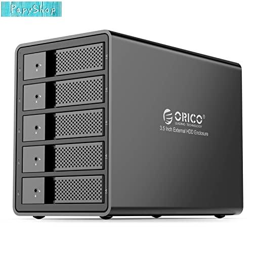 ORICO 3.5インチ ハードディスクケース USB3.0接続 HDDケース SATA3.0対応 ...