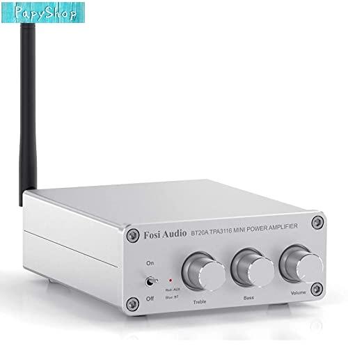 Fosi Audio BT20A-S 200W Bluetooth 5.0アンプ ステレオオーディオ...