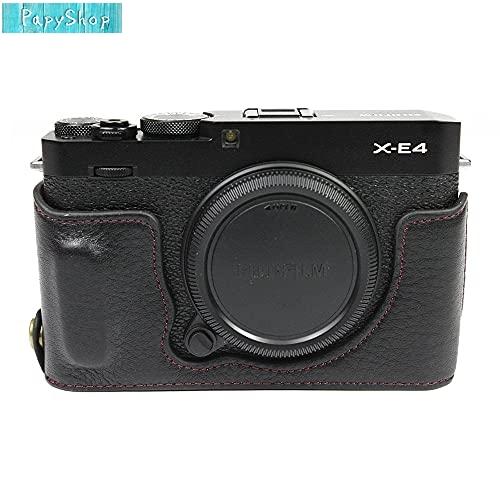 Koowl 対応 Fujifilm Fuji 富士 X-E4 XE4 カメラバッグ カメラケース銀付...