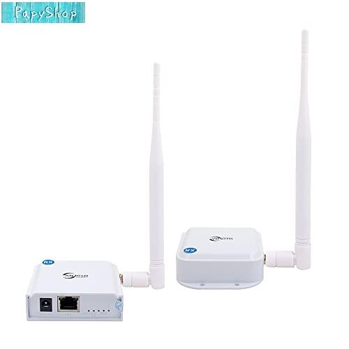 WIFI 中継器 無線LAN 中継機 WiFi信号ブースター 超高速通信 信号増幅器 屋外 長距離 ...