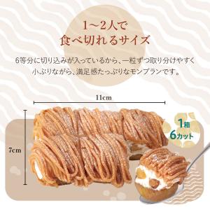 銀のぶどうの鈴なりモンブラン 1箱(6カット)...の詳細画像4