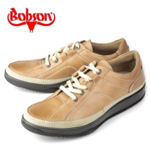 BOBSON BO5422 ボブソン ブラウン メンズ ウォーキングシューズ 本革 3E