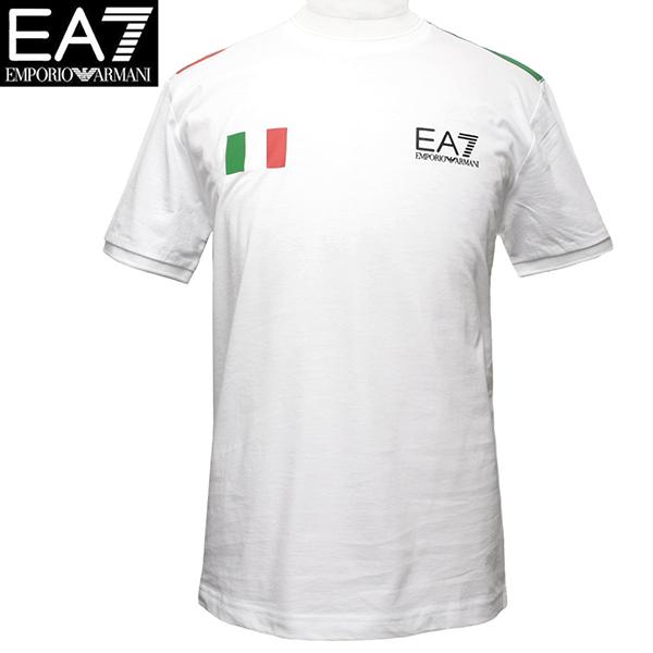 エンポリオ アルマーニ Tシャツ メンズ 半袖 ティーシャツ サイズM EA7 ARMANI 3DP...